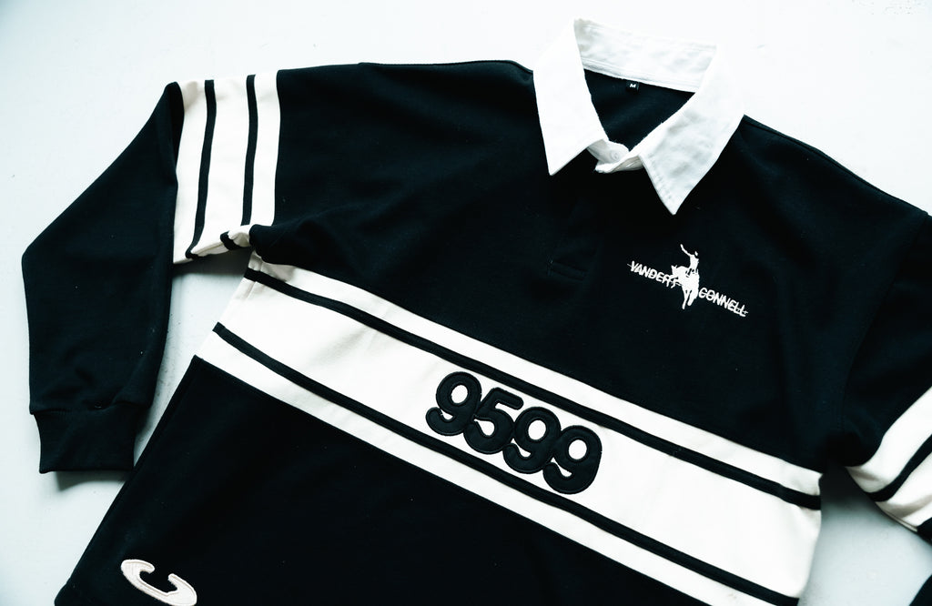 V+C Heavyweight Retro Rugby Shirt